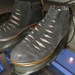 NAOT Levenche black ankle bootie